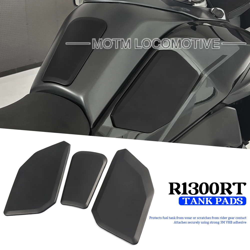 FOR BMW R1300RT Custom Rubber Side Stickers R1300RT Motorcycle Anti-Slip Tank Pad Kit 2025
