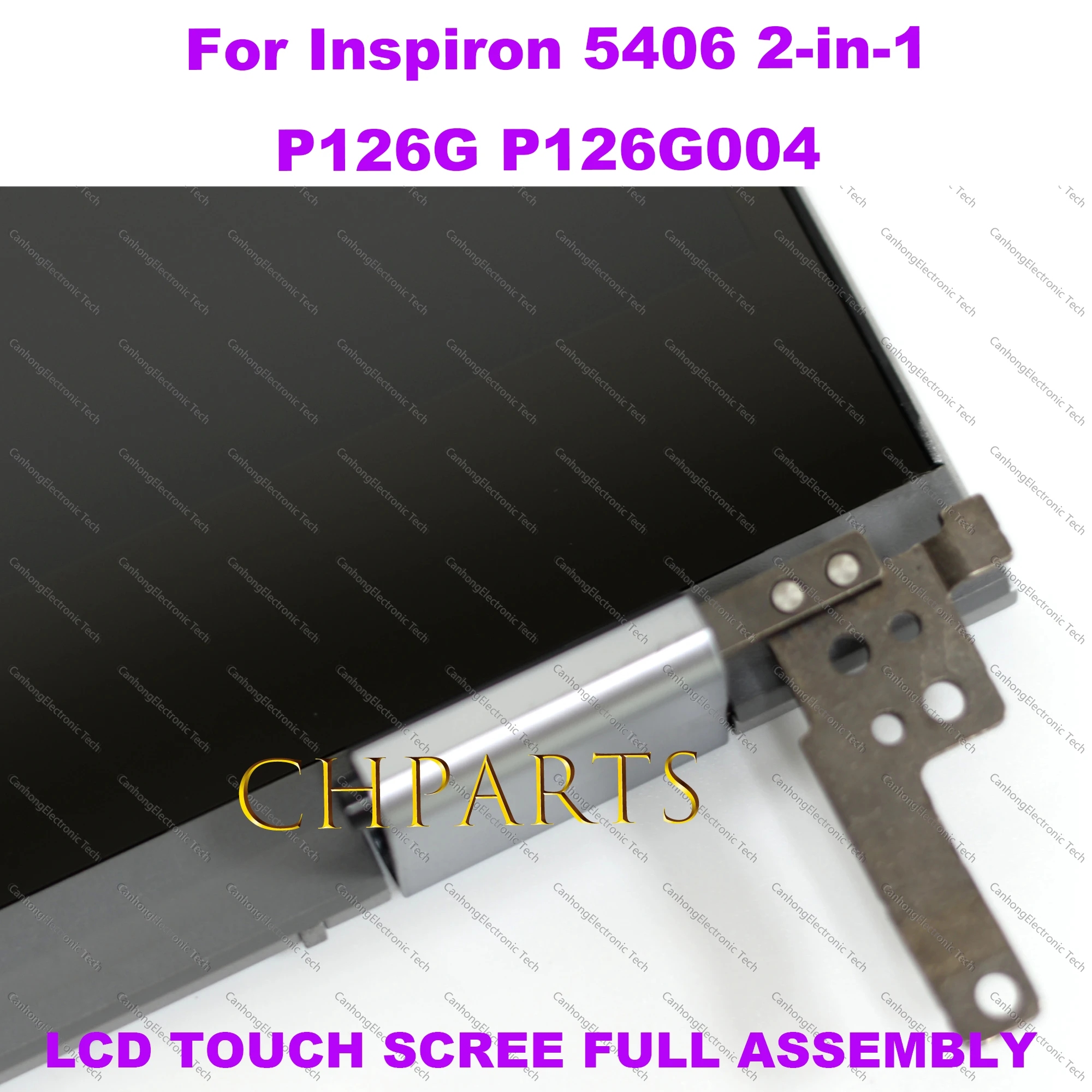 Imagem -02 - Lcd Touch Screen Substituição Assembly com Painel de Dobradiças Dell Inspiron 5406 7405 em P126g P126g004 14 Polegadas 1080p