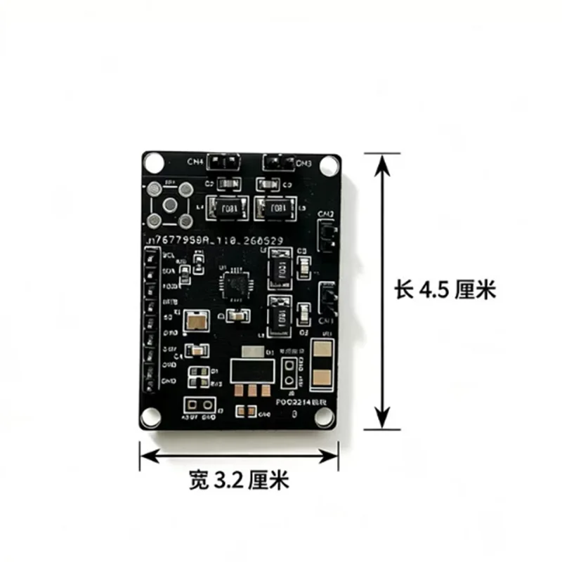 FDC2214 Capacitance Sensor Module, High‑Resolution Liquid Level Detection, Gesture Recognition, Paper Counting