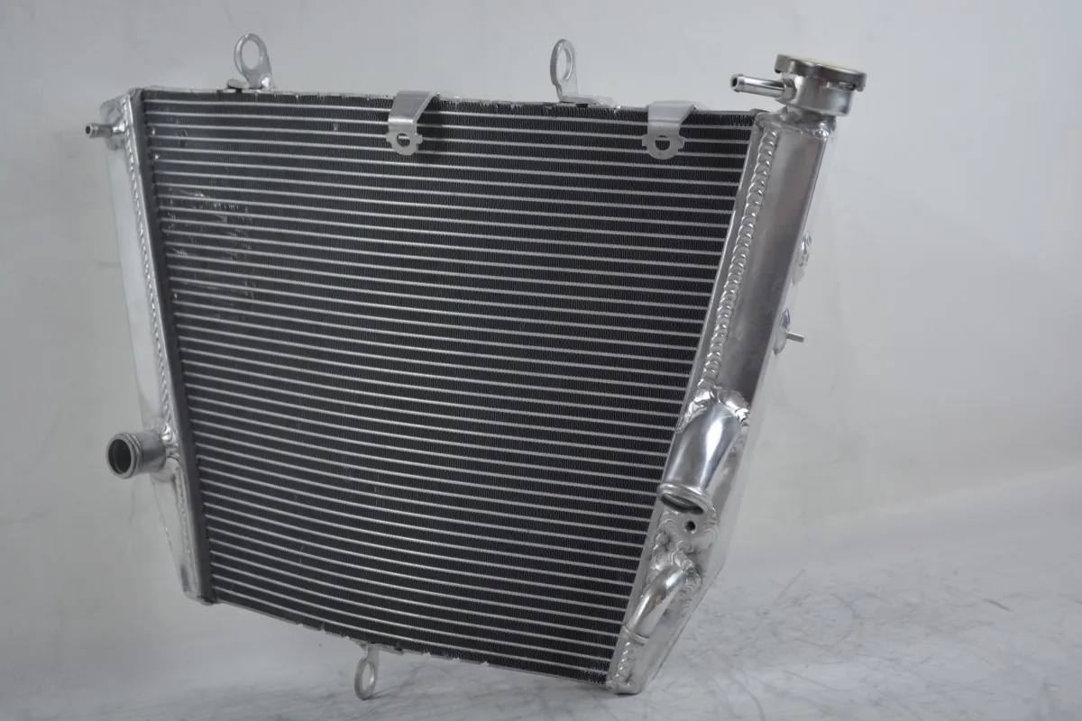 For 2006-2015 Suzuki GSXR600 GSXR750 K6 K7 GSXR 600 750 Aluminum Radiator Cooler Cooling Coolant 2006 2007 2008 2009 2010 2011