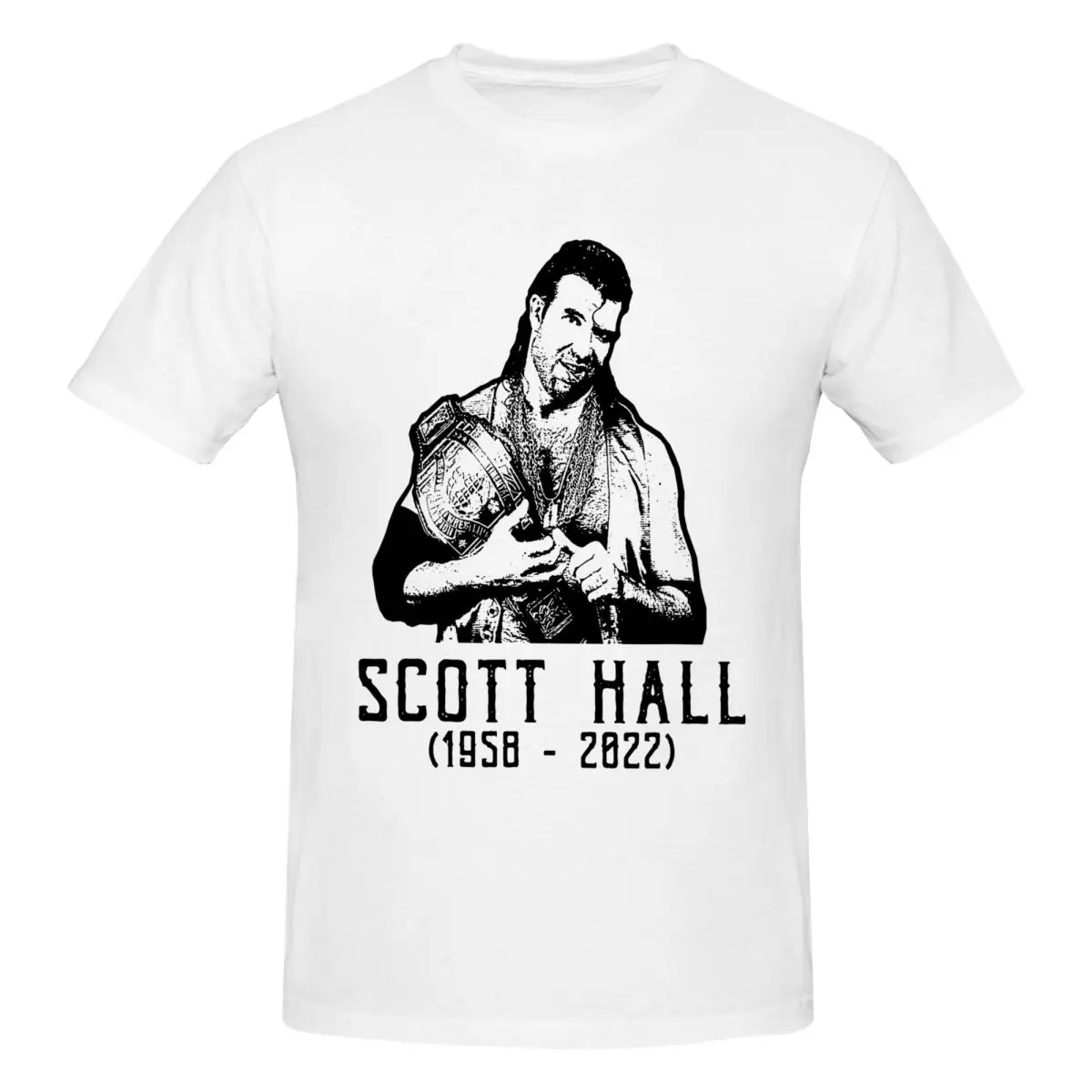 Scott Hall RIP Razor Ramon T Shirts Graphic Y2K Summer O-neck Tshirts For Men Women Tops