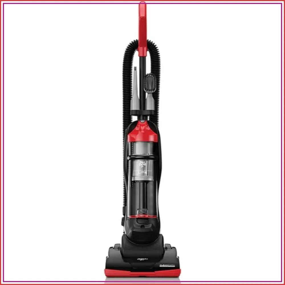 Lightweight Bagless Upright Vacuum Cleaner for Carpet and Hard Floor, Powerful Corded Vacuum for Home Use