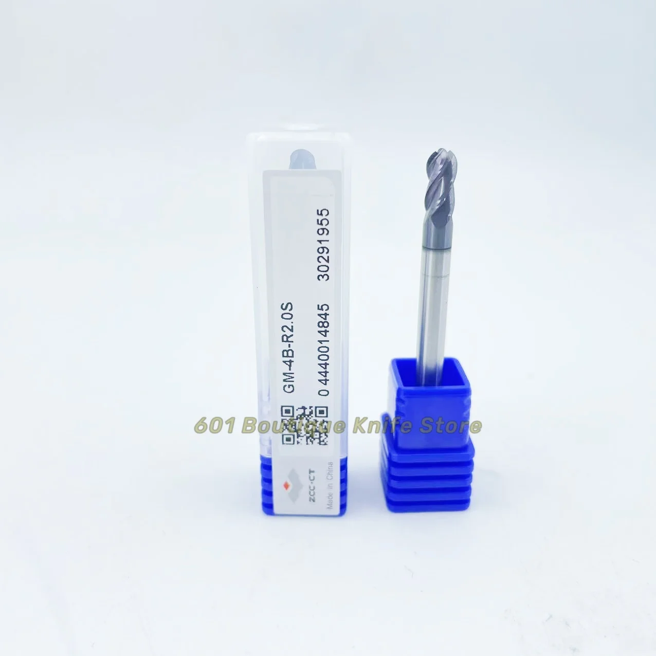 ZCCCT solid carbide end mill GM-4B-R2.0S