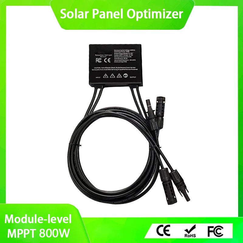 

PV Solar PV Optimizer 800W MPPT Increases power generation Intelligent Optimizer 800W Solar Optimizer Power optimizer Increases