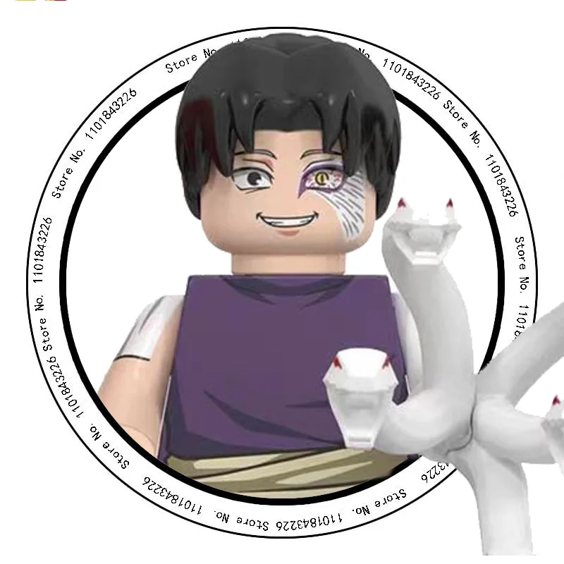 WM6152 Naruto Bausteine Ootutuki Momoshiki Mitsuki Gaara Namikaze Minato Tobirama Actionfigur Zubehör für Kinder