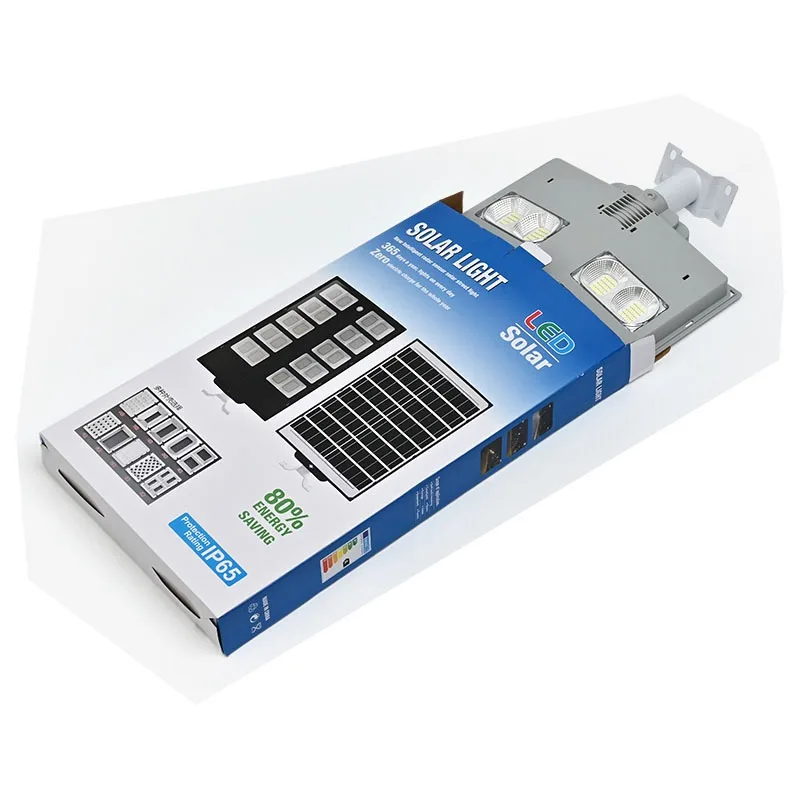 High Power 600W 800W 1000W Solar Street Light with Motion Sensor for Garden Security,Retractable Pole Included - Image 6