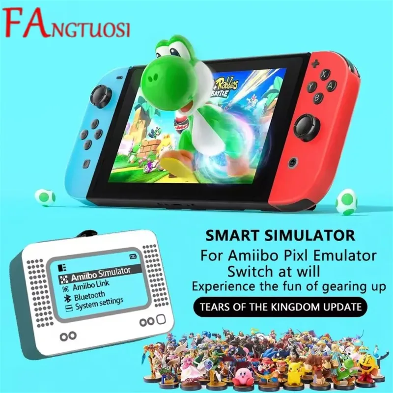 For Switch/Wiiu Gaming Accessories For Allmiibo Chargeable Intelligent Simulator Emulator Bluetooth-Compatible Universal Writer
