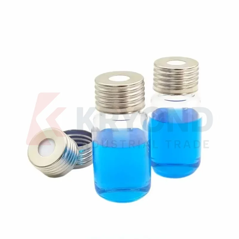 

Clear Vial Screw Top Headspace Round Bottom 10ml 23x46mm 100 PK Vial Size 2275x46mm With 18mm Cap