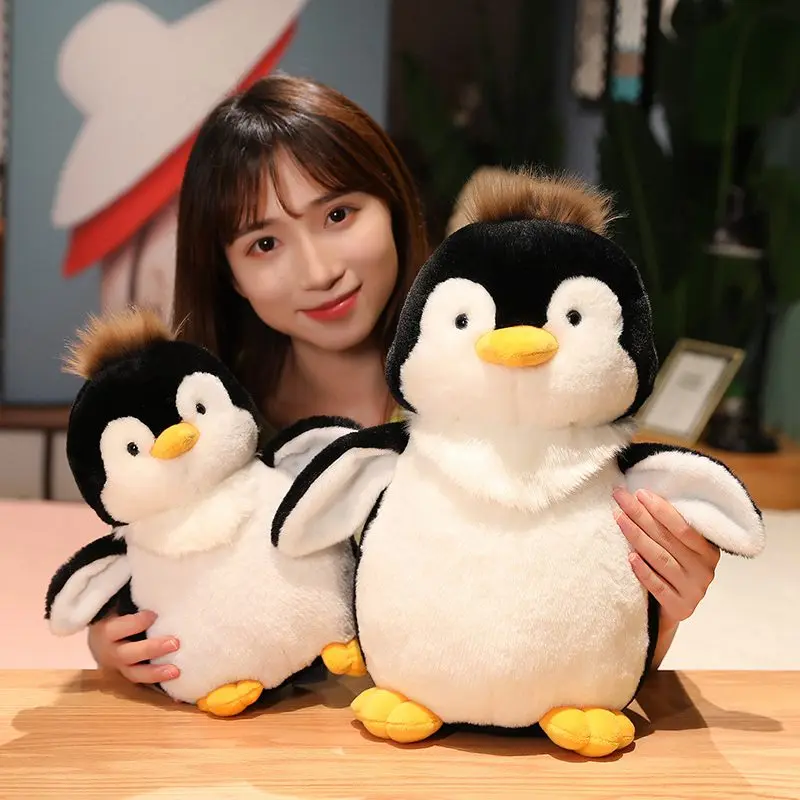 

Hot Sale 23-40cm Creative Hugging Penguin Plush Stuffed Toys Kawaii Couple Penguin Plush Doll Kids Toy Home Decor