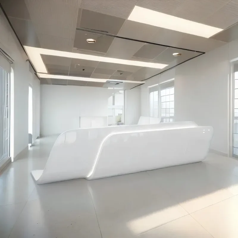 

Выставочная мебель, стойка регистрации, центральный декор, стойка регистрации салона, продвинутый стол, парикмахерская, Mostrador, эстетический, передвижной