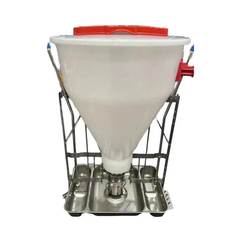 

New Condition Pig Farm Breeding Equipment Dry Wet Nursery Feeder Steel and Plastic PP Material for Pig Farm Animals