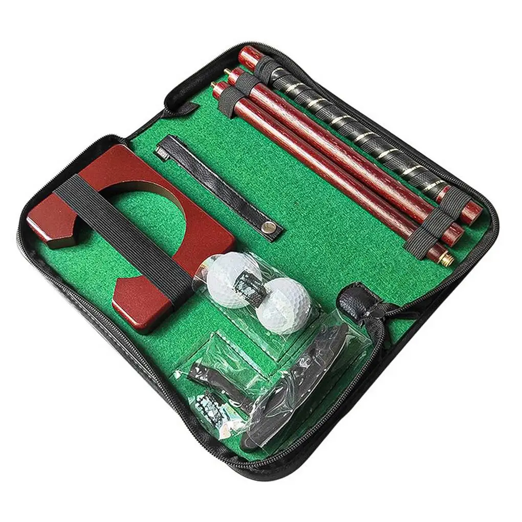 

Putter Set Training Aid Putting Head Fine Workmanship Convenience for Beginners Aluminum Alloy Golf Supplies Type