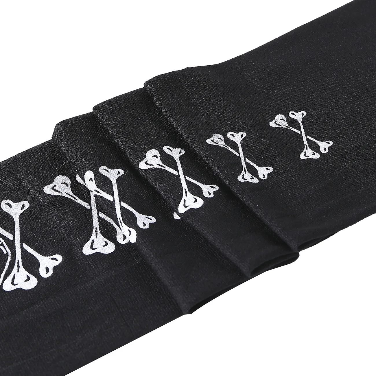 ゴシックスカルボーンコスプレストッキングハロウィンパーティー膝上靴下女性パンクニーハイストッキングメイクボールコスチュームアクセサリー