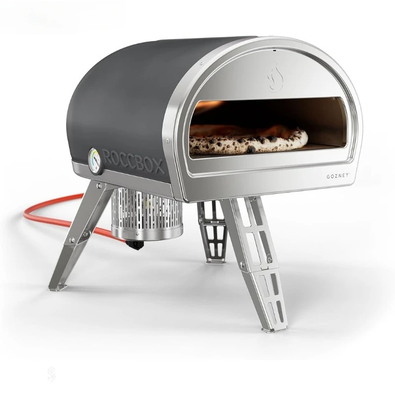 

Roccbox Pizza Oven by Gozney | Portable Outdoor Oven | Gas Fired, Fire & Stone Outdoor Pizza Oven - Includes Professional Grade