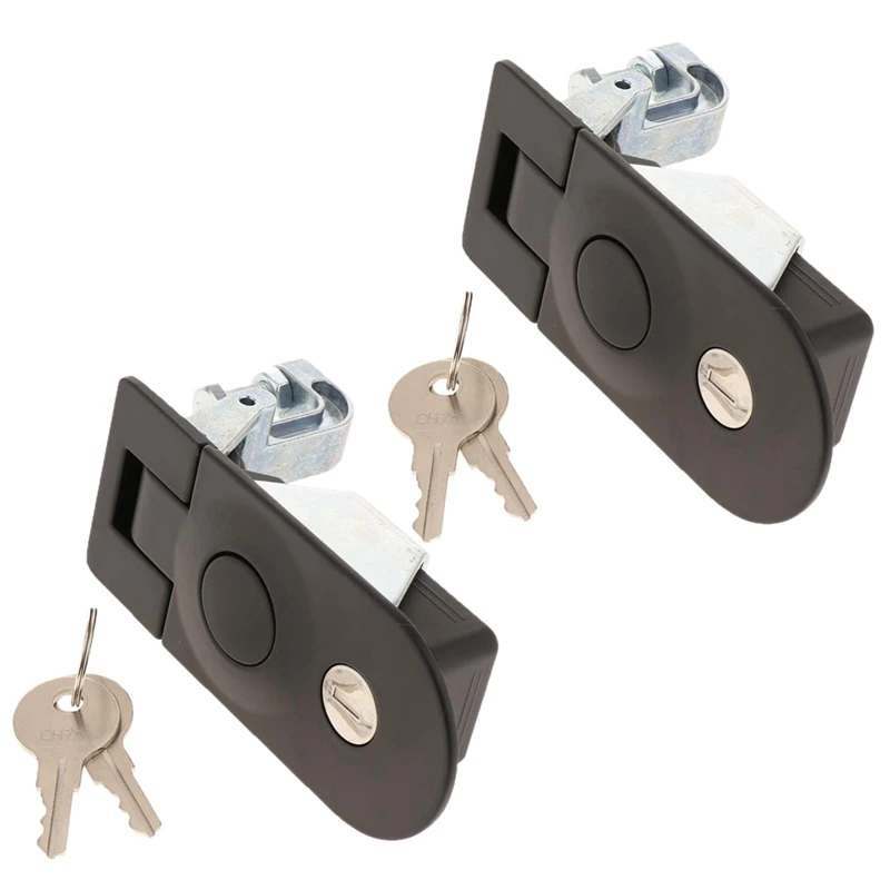 2X Door Lock Heavy Duty Compression Latch Lever Lock For RV Marine Camper