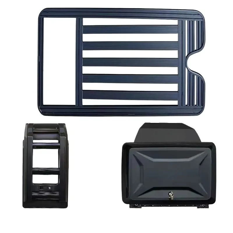 Upgraded Aluminum Roof Rack Ladder and Side Window Storage Box Kit for Haval Raptors V7 H7 Car Accessories