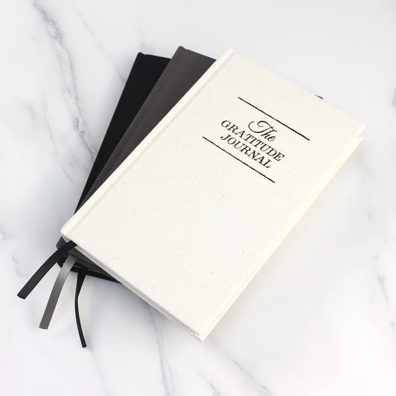 foil journals with business diary fabric planner stamping