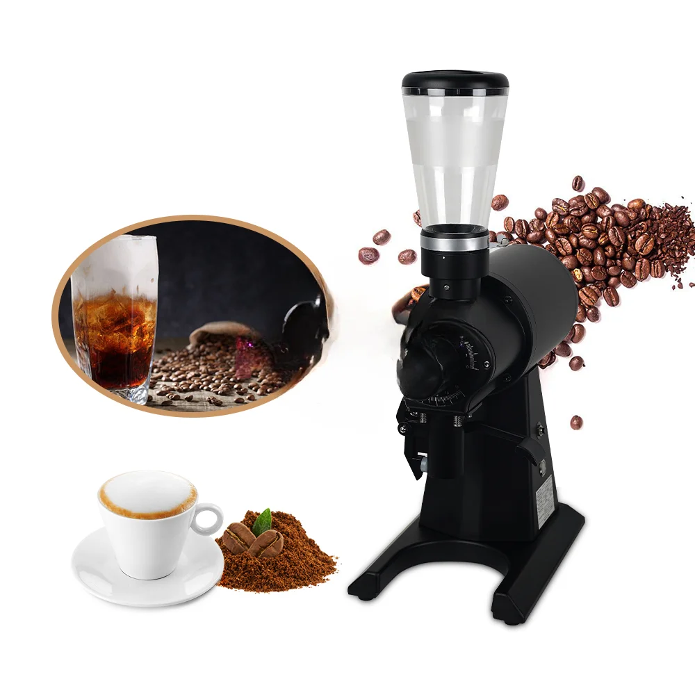 Professional Commercial Automatic Grinding Coffee Bean Machine 16 Gear Adjustable Setting Cappuccino Ek43s Coffee Grinder