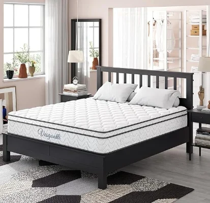 10-inch hybrid with memory foam and pocket springs,  medium-tight mattress box (152.4 x 25.4 cm) , plus size