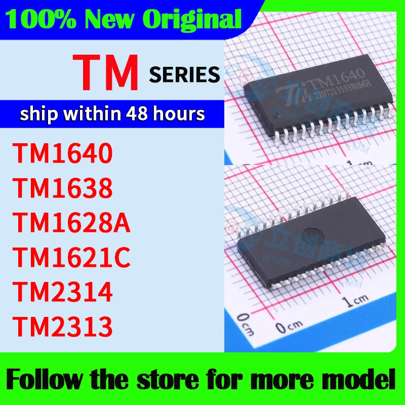 TM1640 TM1638 TM1628A TM1621C TM2314 TM2313  High quality New