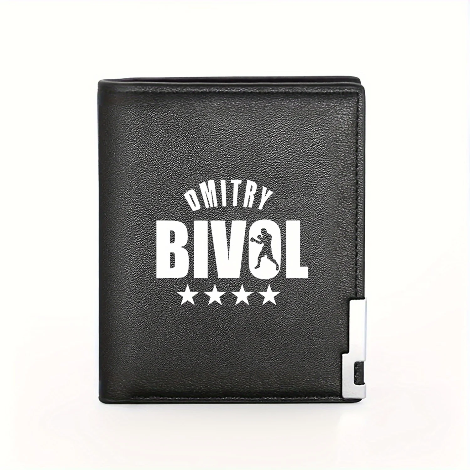 

Dmitry Bivol Boxing Champion Graphic Print Wallet Business Mens Casual Elegant Simple Practical Quality Wallet Stylish Printing
