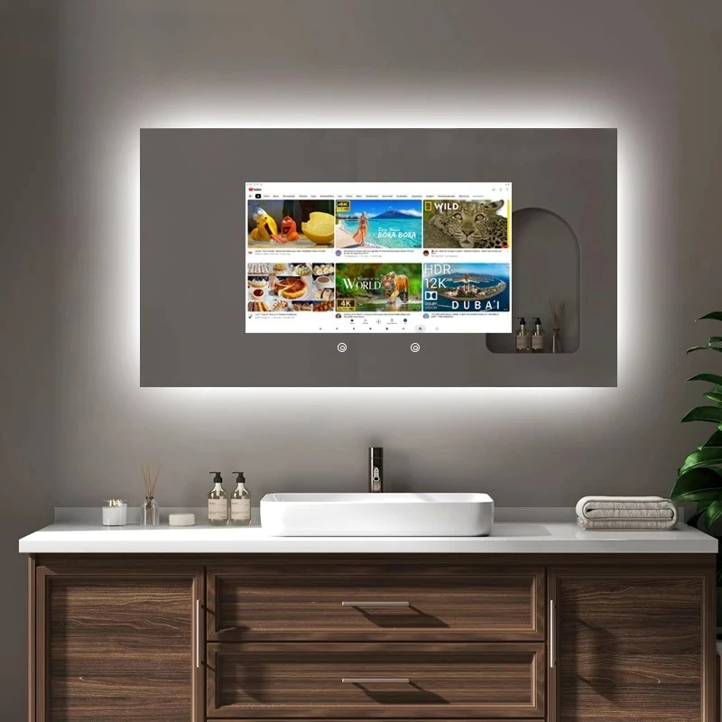 

Горячая новинка 2026: Умное LED-зеркало для ванной с сенсорным экраном, Android и Wi-Fi