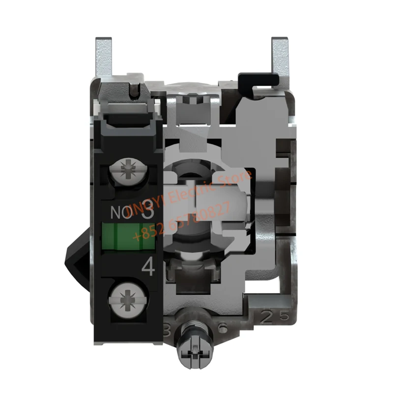 مفتاح محدد بمقبض طويل دائري من شنايدر XB4BJ21=ZB4BZ101+ZB4BJ2 22 مم قفل ذاتي ثنائي الاتجاه بدون ضوء 1NO #3