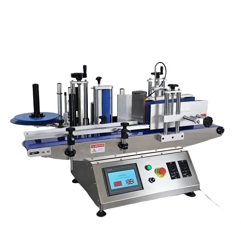 Electric Round Bottle Labeling Machine Labeling Equipment Sticker Machine Plastic Glass Bottle Sticker Printing Machine