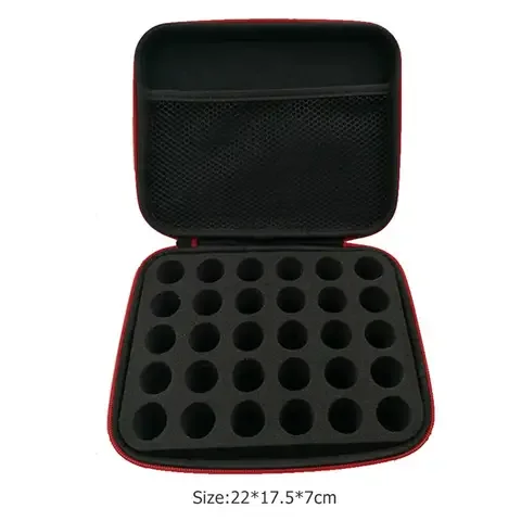 

Essential Oil Bottle Bags Storage Case Protects Portable Travel Carrying Box Organizer Holder 30 Compartments 10ML