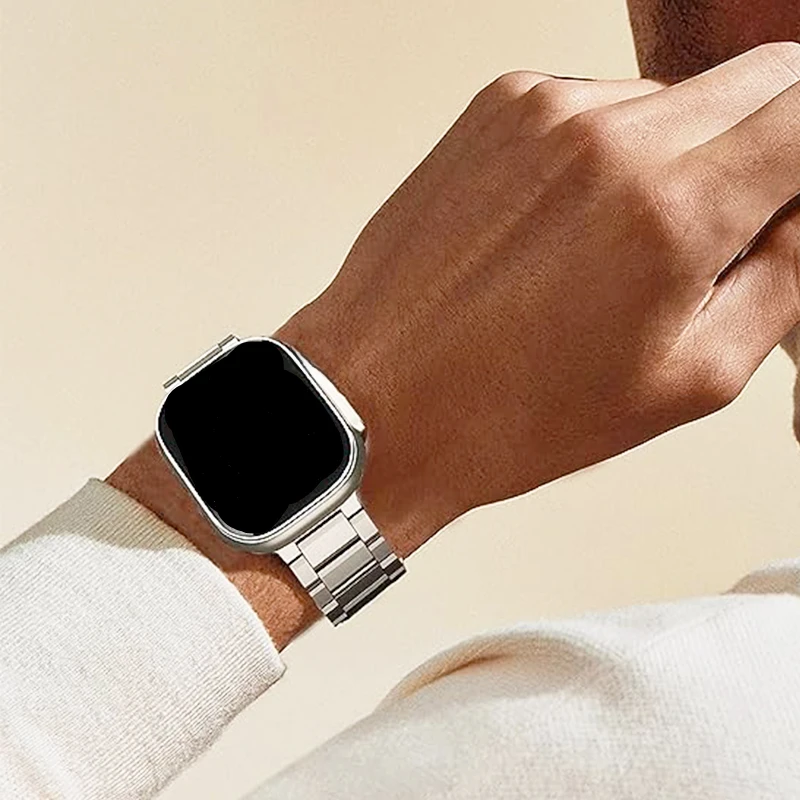 Bracelet for Apple Watch Ultra Band 49mm 44mm 45mm 42mm 40mm,Stainless Steel Strap Wristband for iWatch Ultra SE 8 7 6 5 4 3 2 1