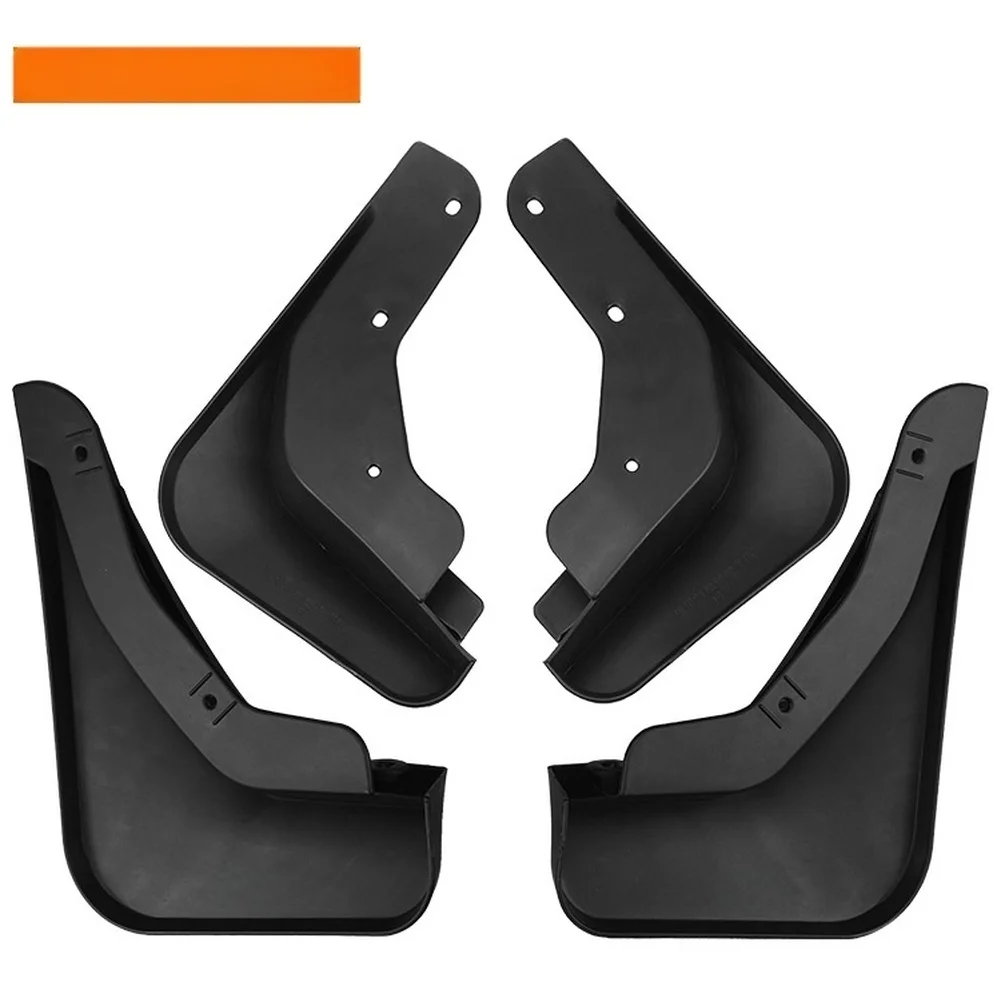 Four Piece Mudguard Set for Nissan For X-Trail 2021 through 2024 Front Rear Wheel For Splash Guards Fender Flaps