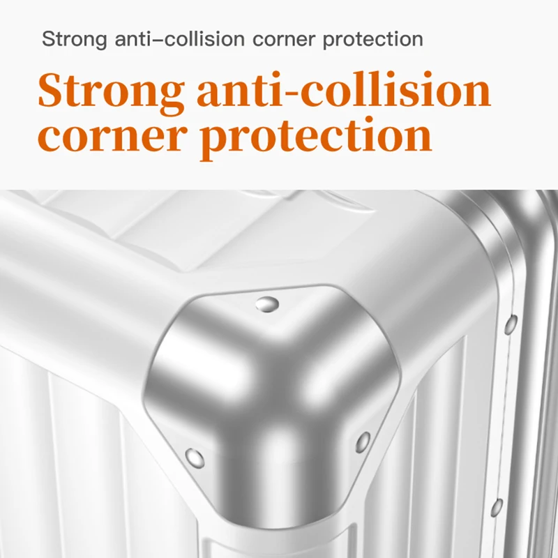 Piccolo bagaglio a mano da donna, custodia da viaggio con password per aereo da 18 pollici; valigia trolley da uomo da 16 pollici, ultraleggera