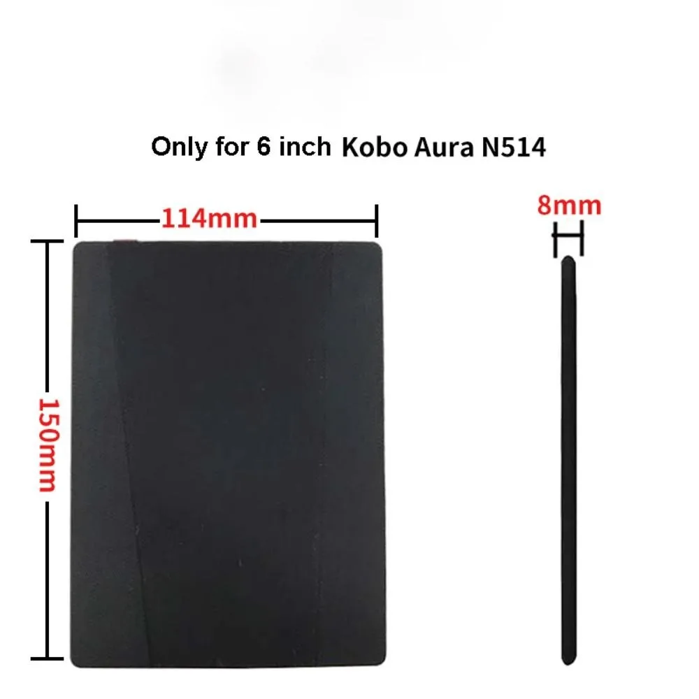 Funda para lector electrónico resistente al desgaste de 6 pulgadas con ranura para bolígrafo Funda protectora de cuero magnética a prueba de golpes para Kobo Aura 6 (Modelo: N514)