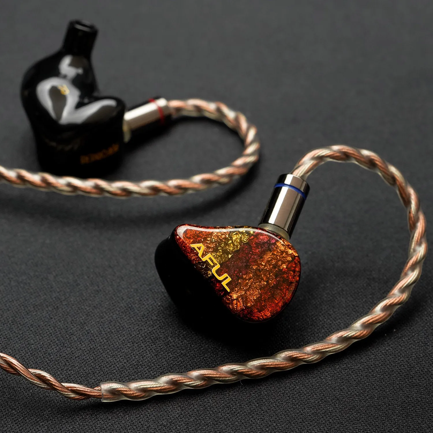 Aful performer8/performer 8 1dd 7ba hybrid iems In-Ear-Monitor kabel gebundene Ohrhörer mit hochreinem occ versilbertem Kabel