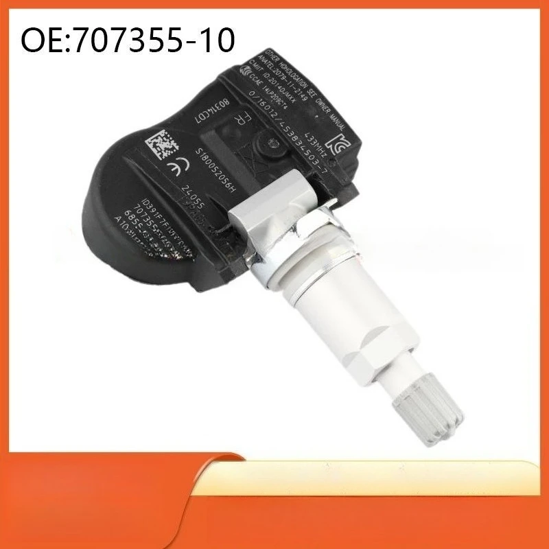 

707355-10 4pcs TPMS Tire Pressure Monitor Sensor for BMW F32 F33 F36 433Mhz 70735510