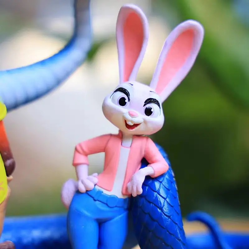 2025 Miniso Zootopia2 animaux figurine jouets lapin Judy Hopps renard Nick Wilde film enfants cadeau Collection figurines