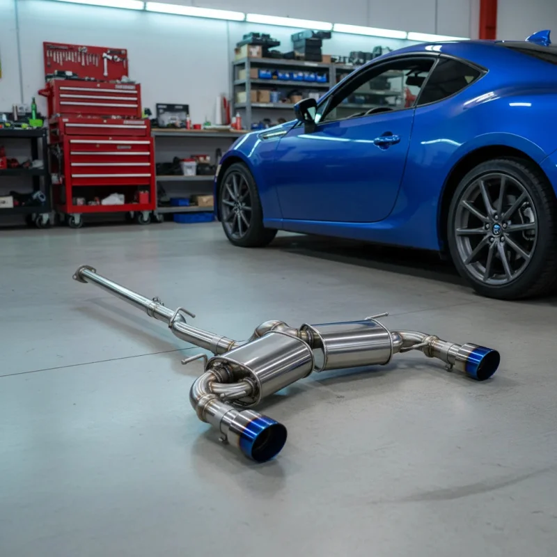 

Car Exhaust Pipes Muffler for Subaru BRZ 2.0 2012-2020/BRZ 2.4 2020-2024 Stainless Steel Catback Exhaust System Sound Upgrade