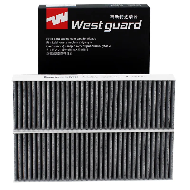 For PEUGOET 208 2008 e2008 1.2 1.6 1.5 BlueHDI 2019 - Present 2Pcs WESTGUARD MK9700 Cabin Filter 9833351080 CUK26025-2 R5608