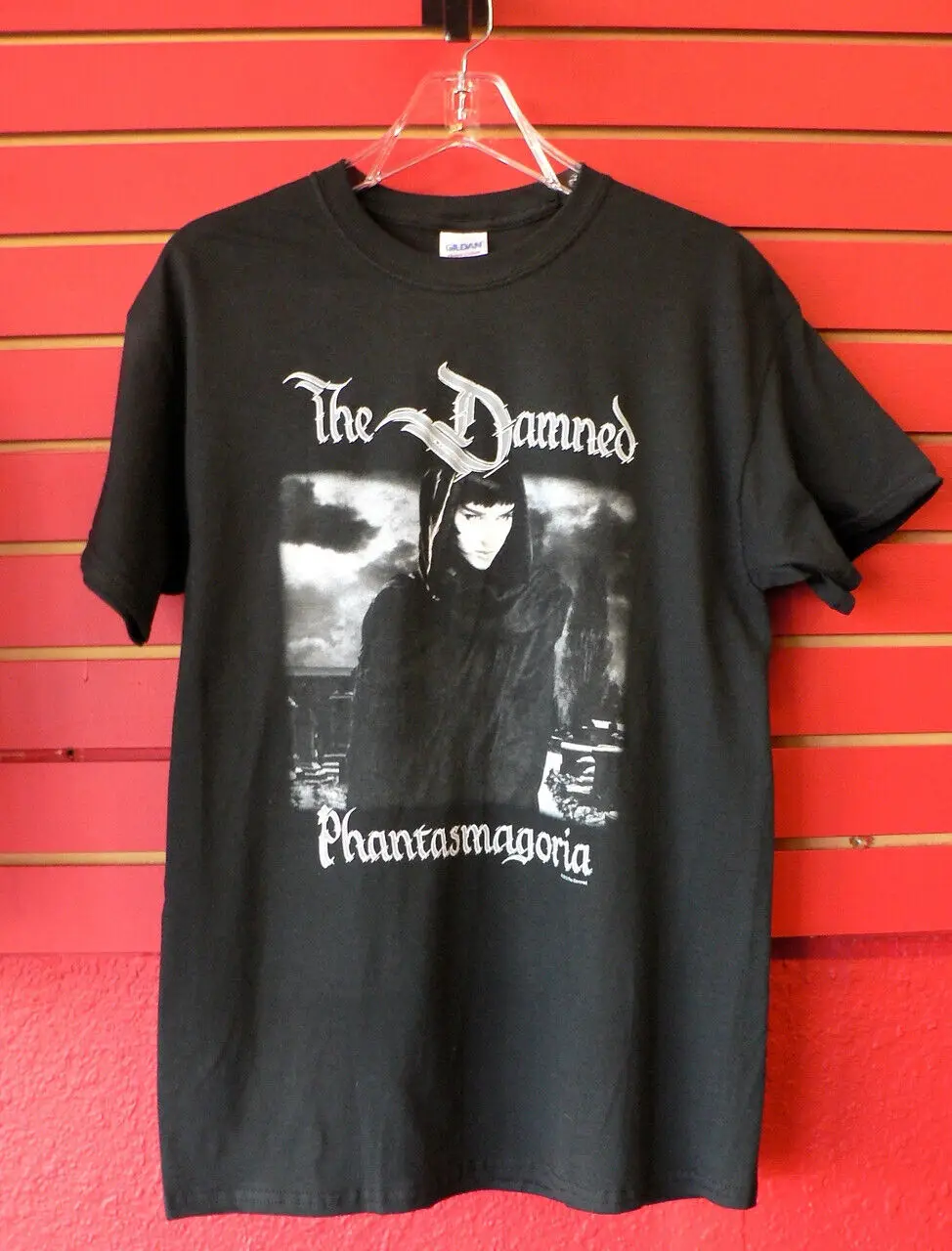 The Damned Phantasmagoria Album Cover T-Shirt cotton 100% reprint tee TT8663