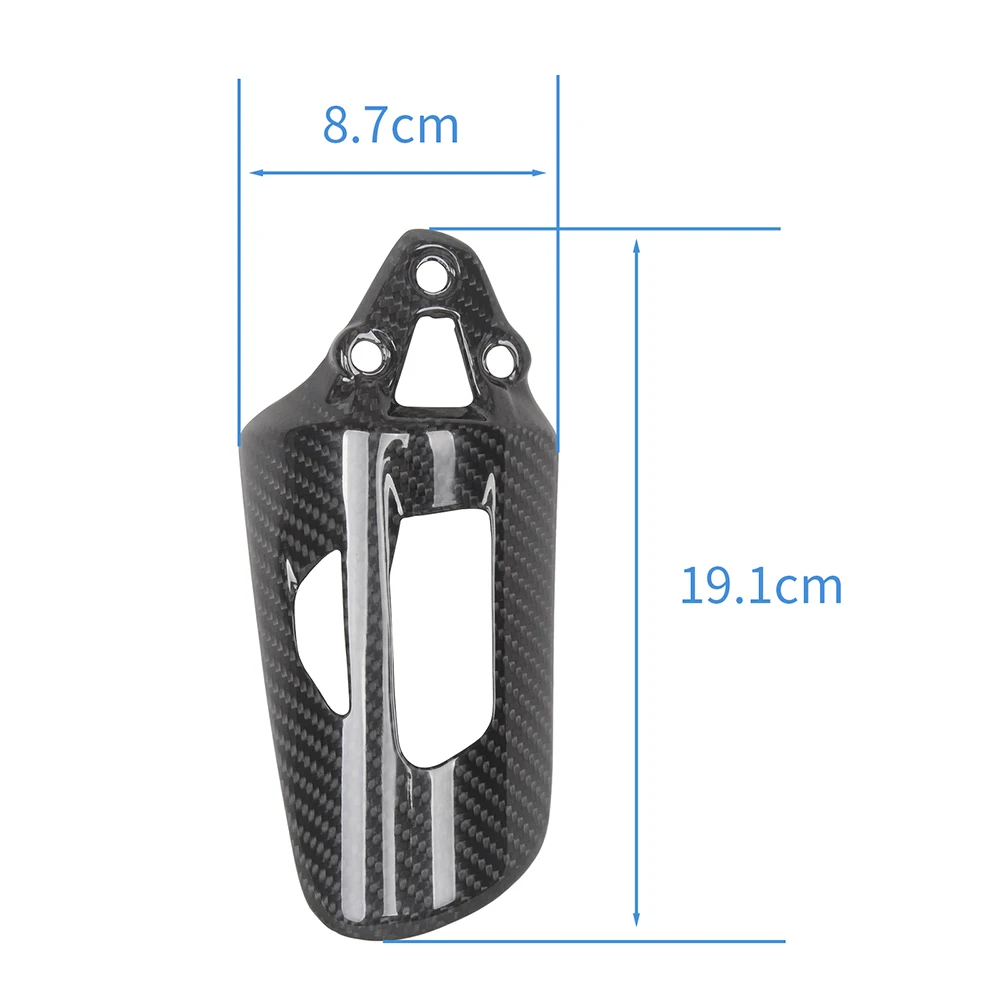 MOTO4U For Ducati Streetfighter V2 2021 2022 Panigale V2 899 959 1199 1299 100% Carbon Fiber Shock Absorber Cover