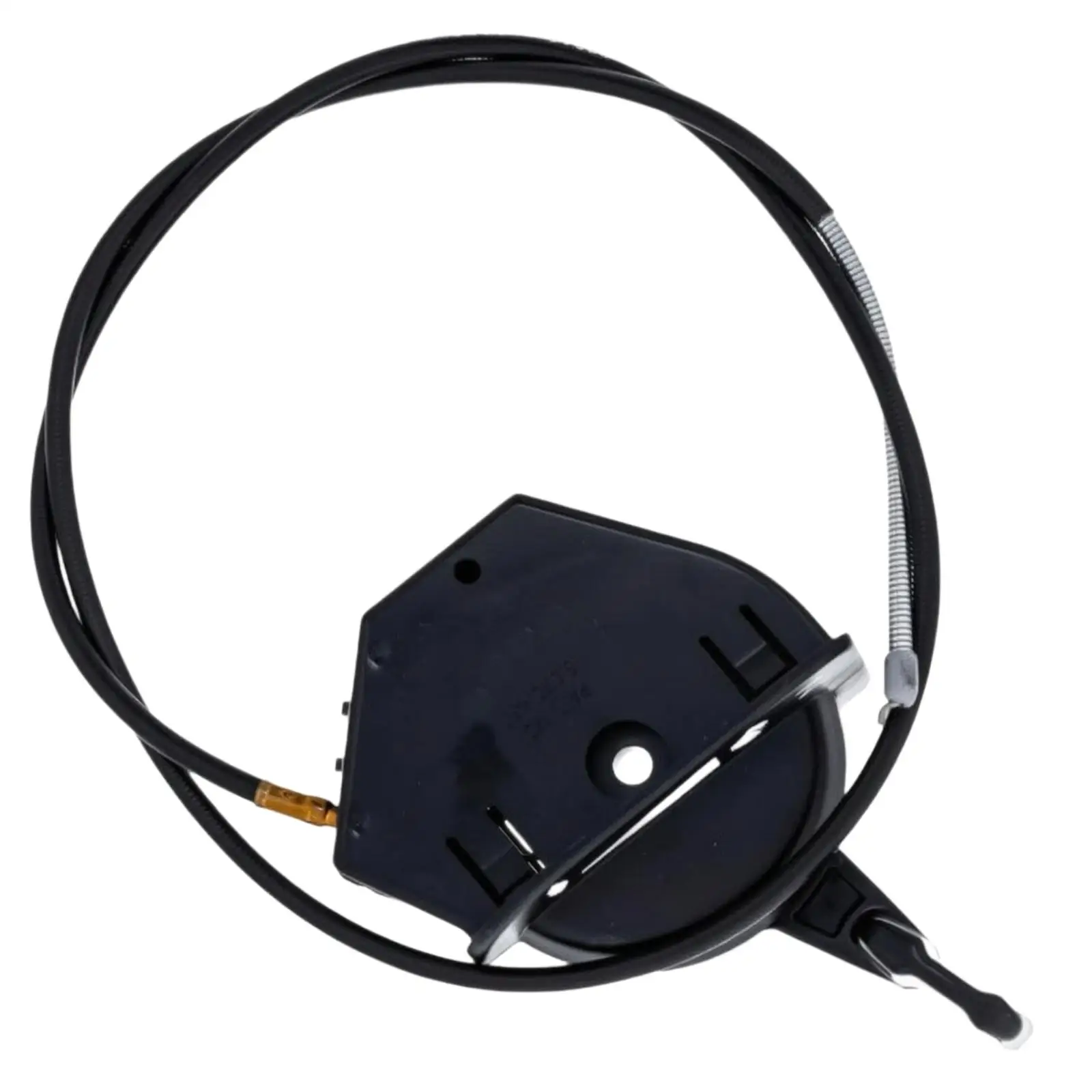 Engine Throttle Control Cable with Connection Fittings for Secure Linkage During Replacement
