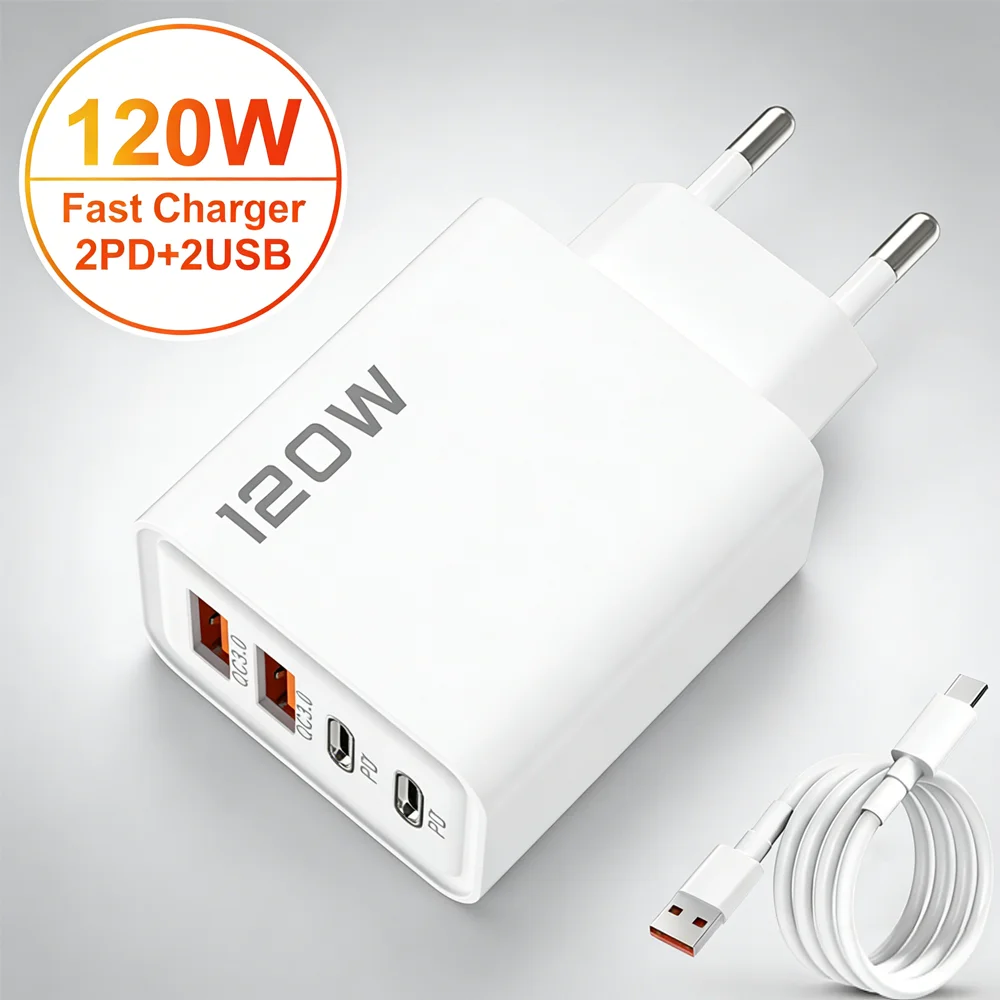 120W Usb Charger Qu…