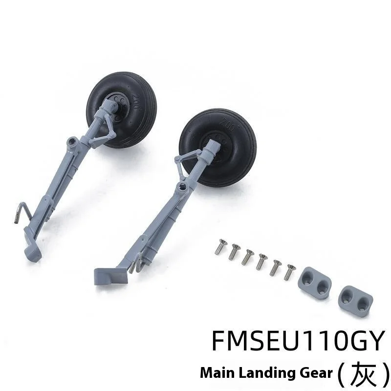 Fms 64mm J-10 accessoires d'avion train d'atterrissage Fuselage aile principale ailerons pelviens Antarccover groupe de missiles caneton autocollant