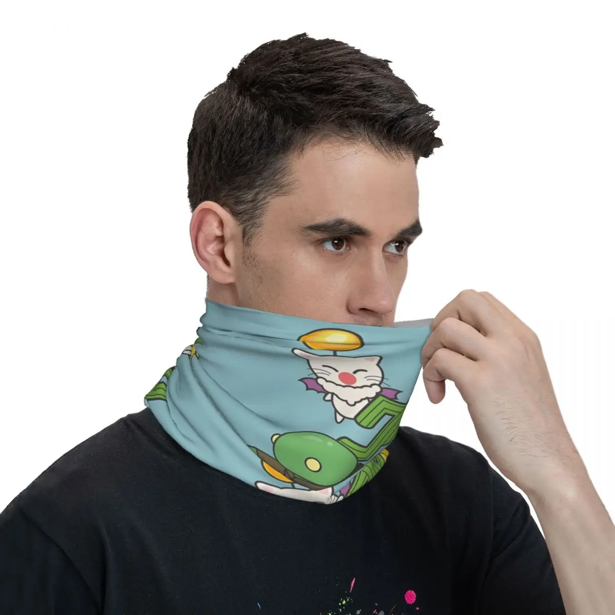 Team Scarf Neckerchief Neck Face Mask Polyester