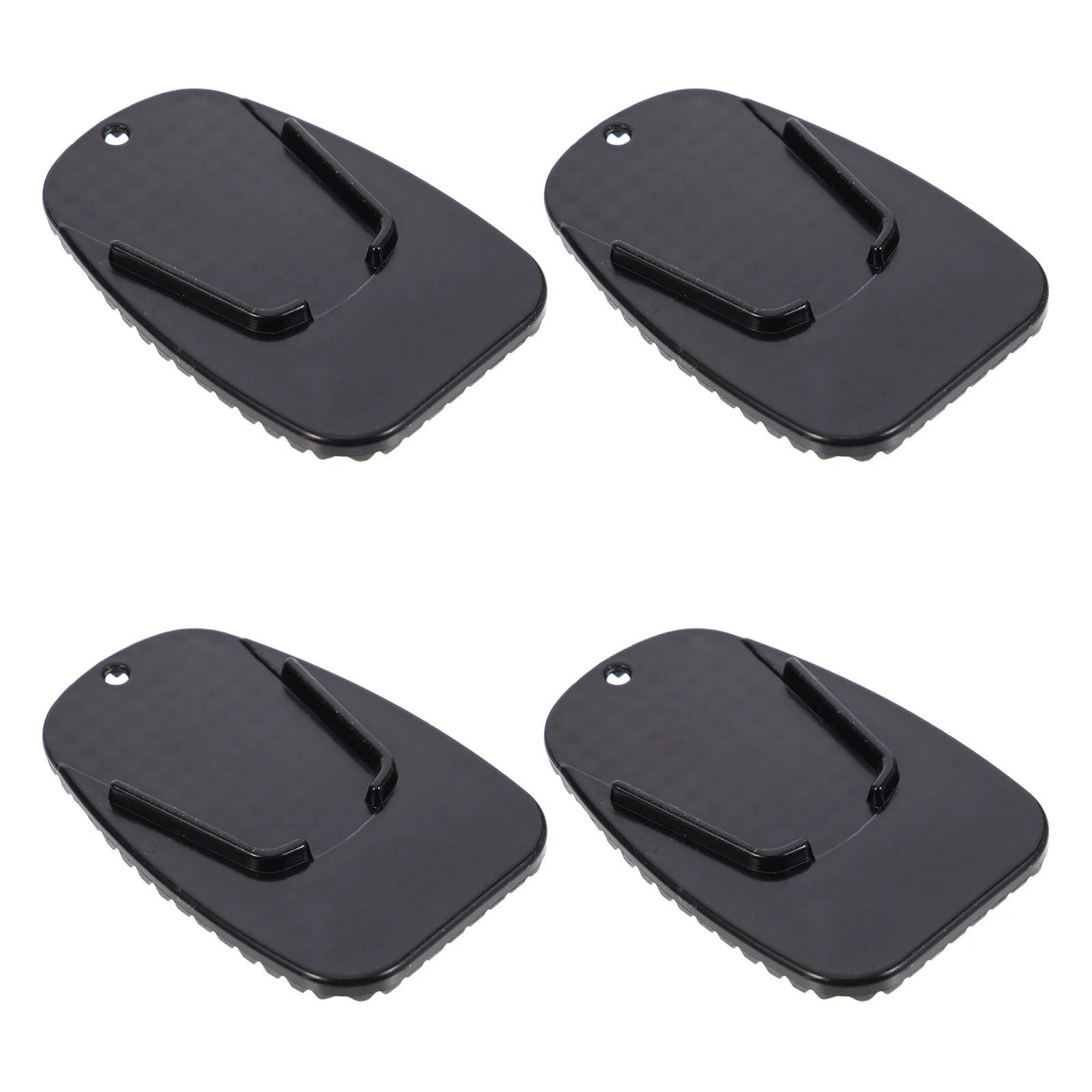 

4Pcs Side Stand Foot Pad Motorcycle Kickstand Black Large Anti-Scuff Garage Floor Protector Dirt Bike Stand Parking Rack
