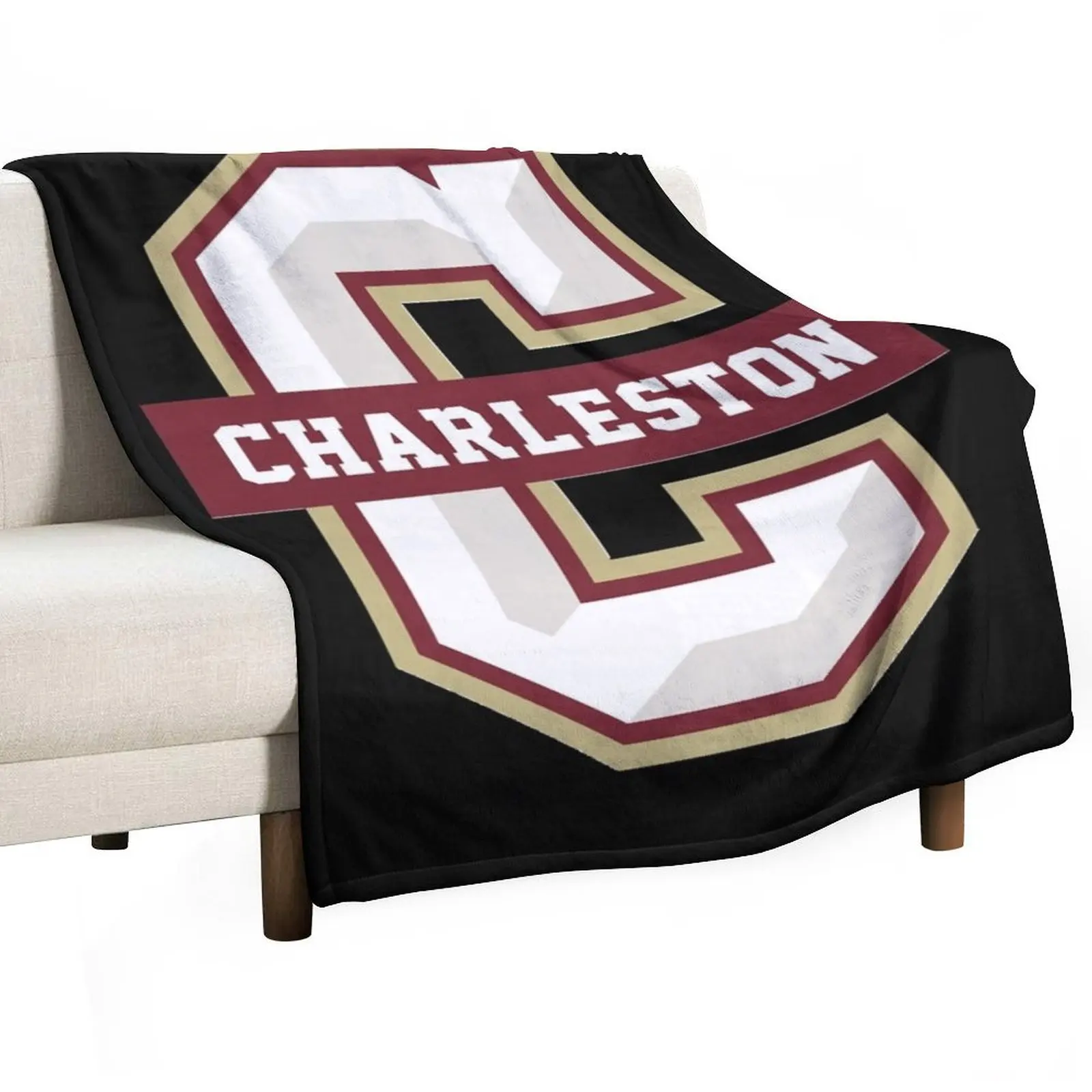 College of Charleston Cougars Classic Throw Blanket Loose blankets and throws christmas gifts Decorative Sofas Blankets