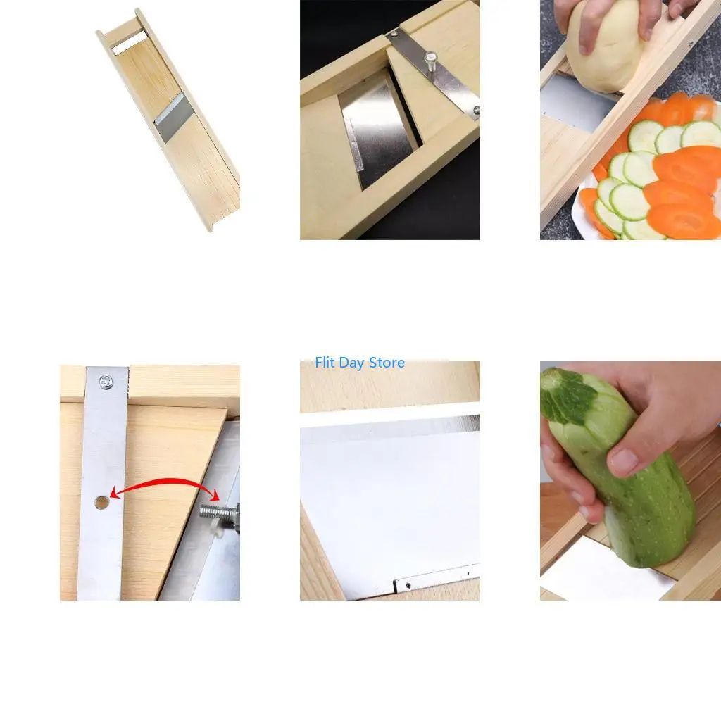 F92C Wooden Korean Carrot Cabbage Onion Efficient and Labor-saving Practical Gift