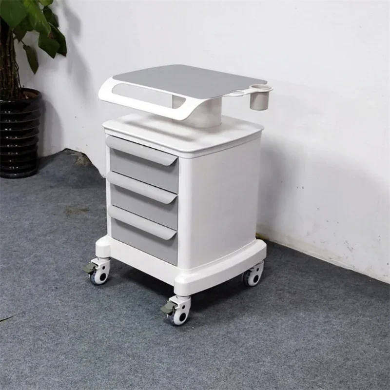 Cosmetic Beauty Salon Trolley Utility Cleaning Hair Rolling Salon Trolley Medical Barber Carrito Auxiliar Salon Furniture