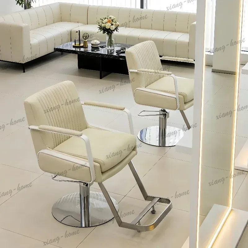 LSRolling Shop Barber Chair Professional Mirror Lash Barbershop Barber Chair Esthetician Hairstylist Stuhl Beauty Salon Furnitur 6