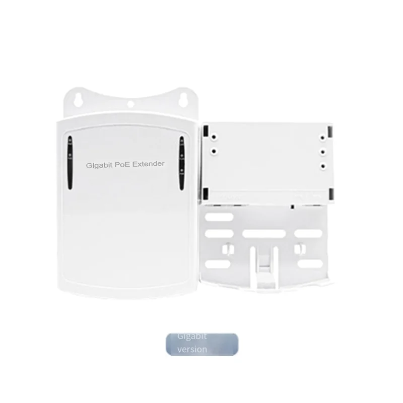 

ABJF-2 Port Waterproof Poe Repeater 10/100/1000Mbps Low Power Consumption Ethernet 2 Port Poe Extender Network Splitter